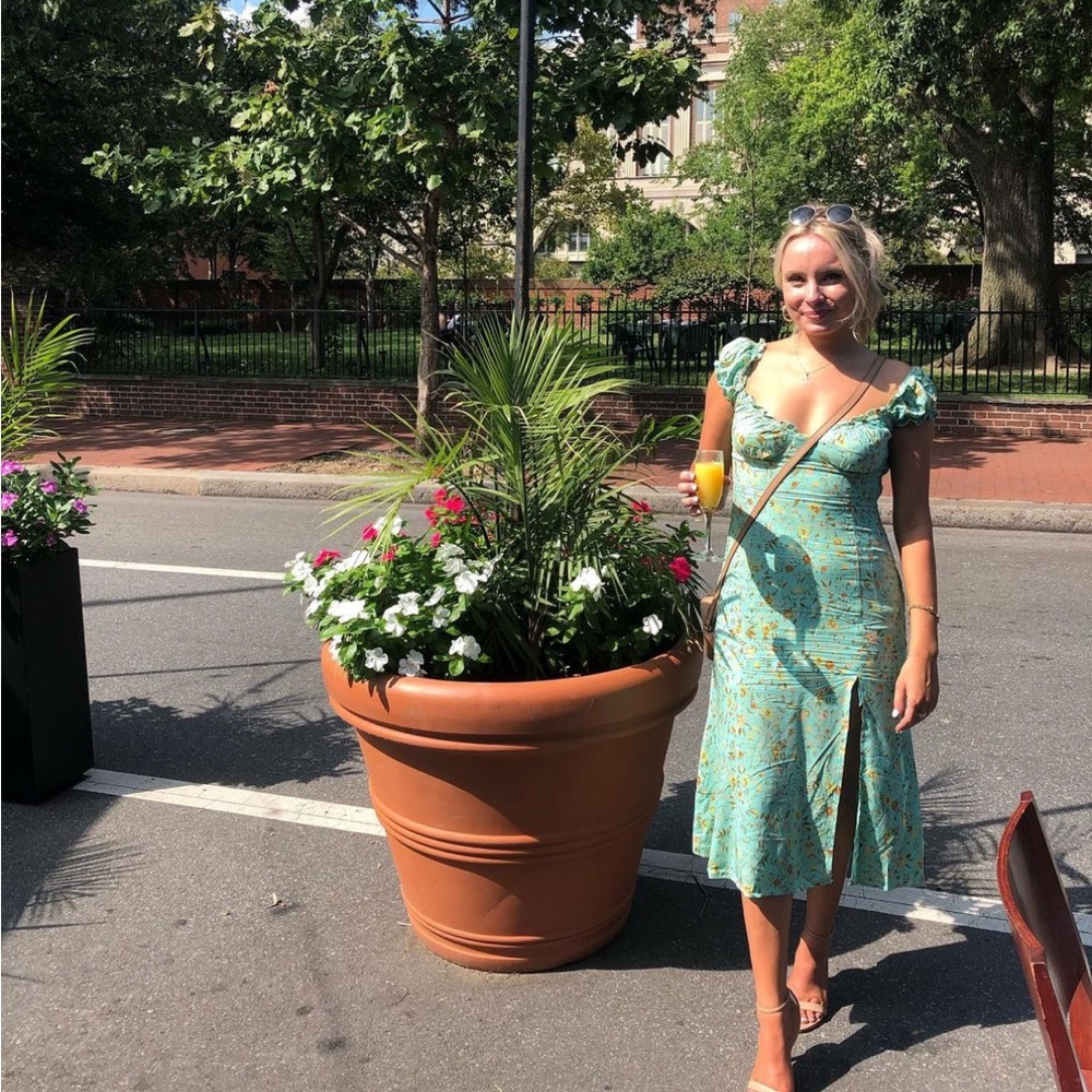 Hello Molly floral midi-dress